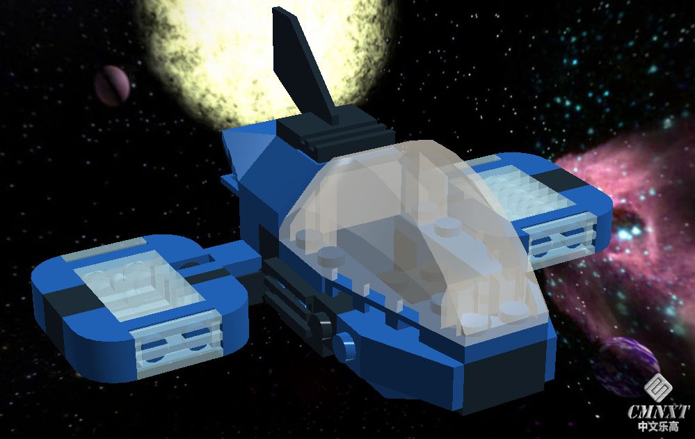 LEGO MOC Space 011 Peacekeeper Sharka Light Fighter.jpg