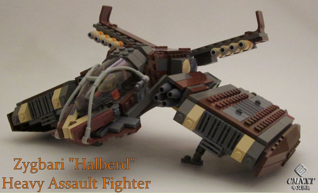 LEGO MOC Space 270 Halberd heavy assault fighter.jpg