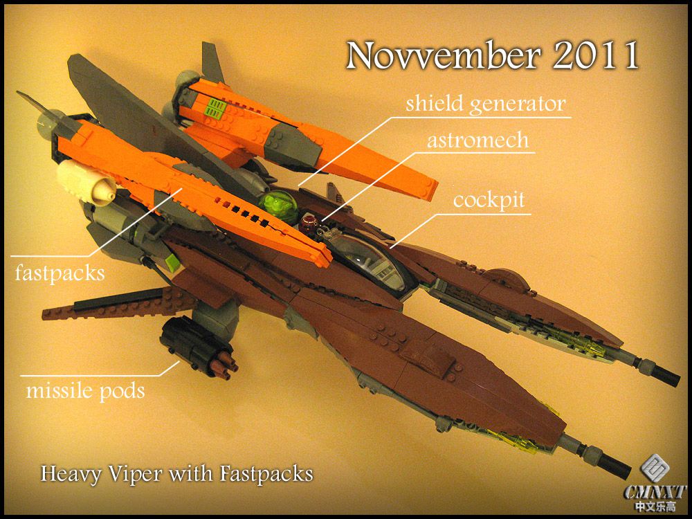 LEGO MOC Space 353 Brown Widow Viper.jpg