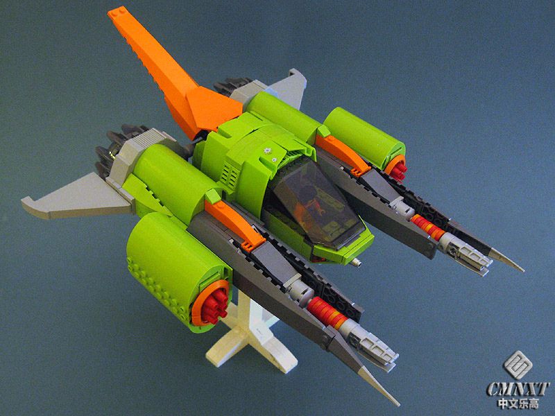 LEGO MOC Space 399 Lime Viper.jpg