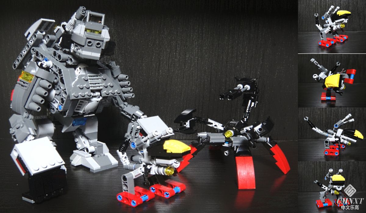 LEGO MOC - Evil Beats Iron Ape 18 Evil beasts team for CUUSOO.jpg