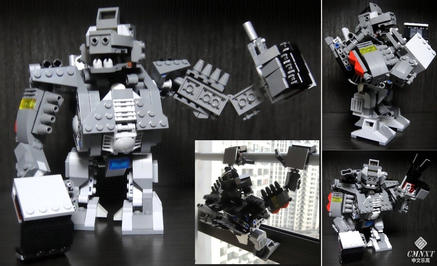 LEGO MOC - Evil Beats Iron Ape Final 4 poses small.jpg