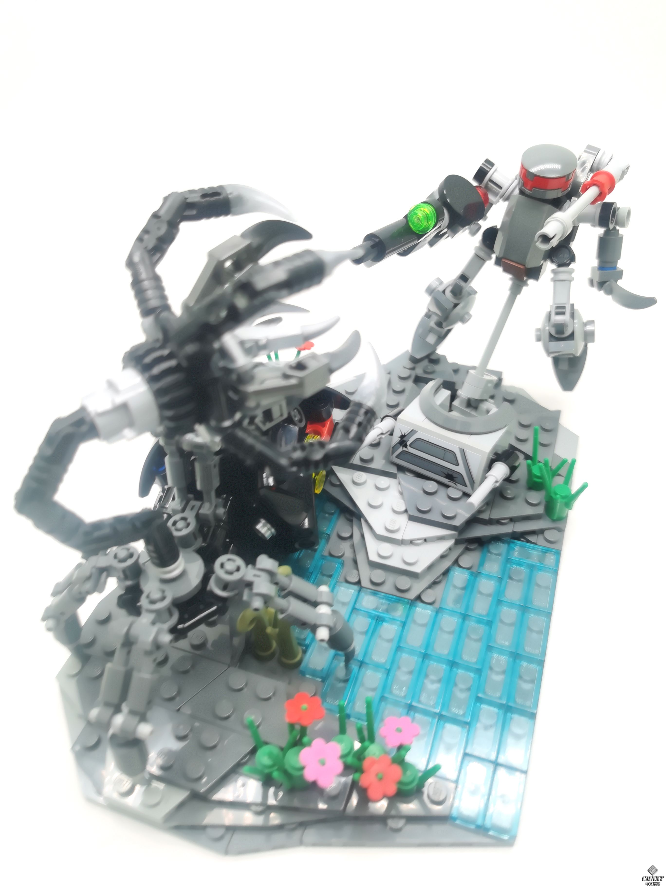 LEGO MOC 食人花的攻击 Attack of the corpse flower 09 small.jpg